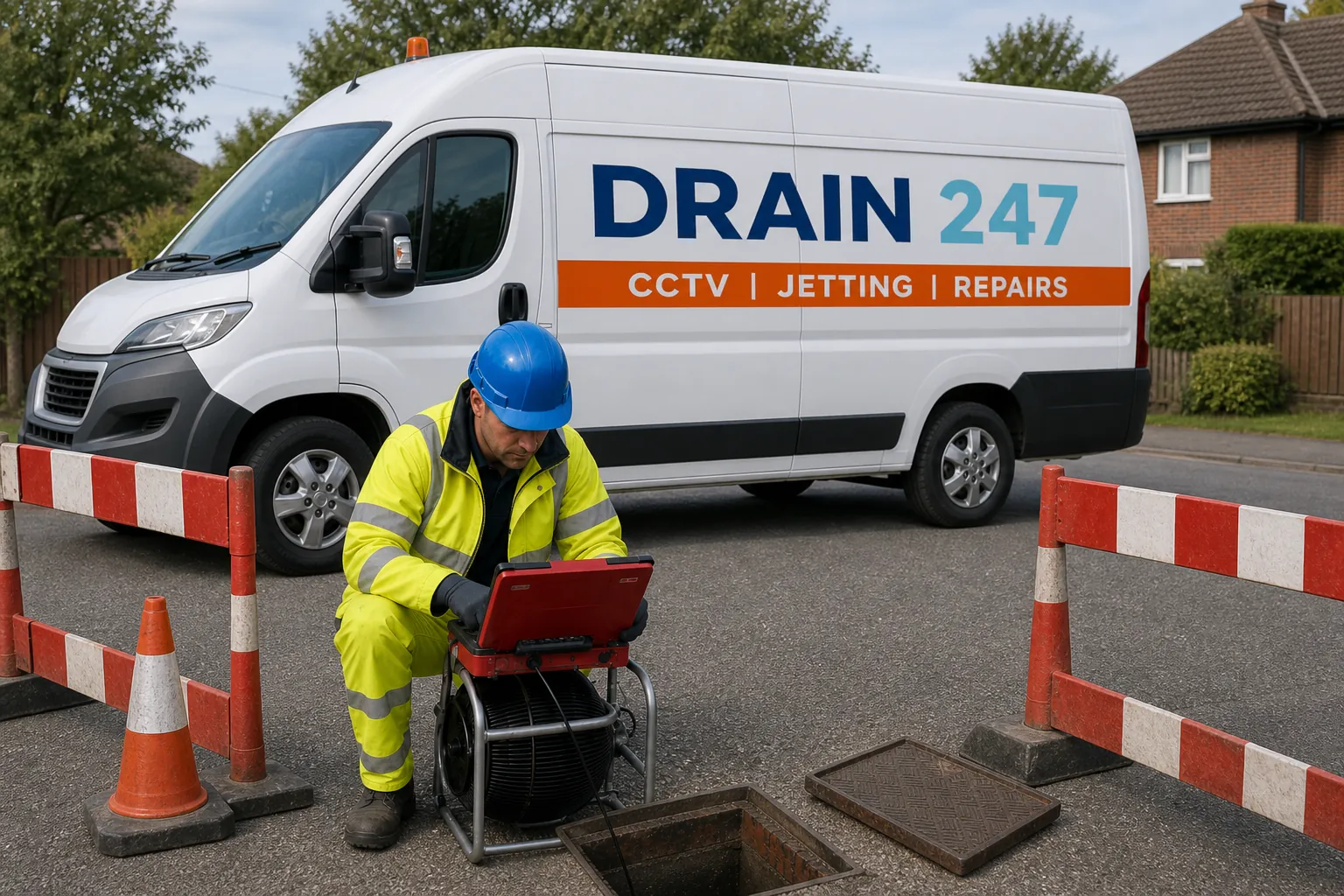CCTV drain survey