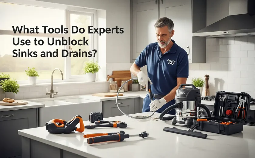 Tools Professionals Use to Clear Blocked Sinks and Drains
