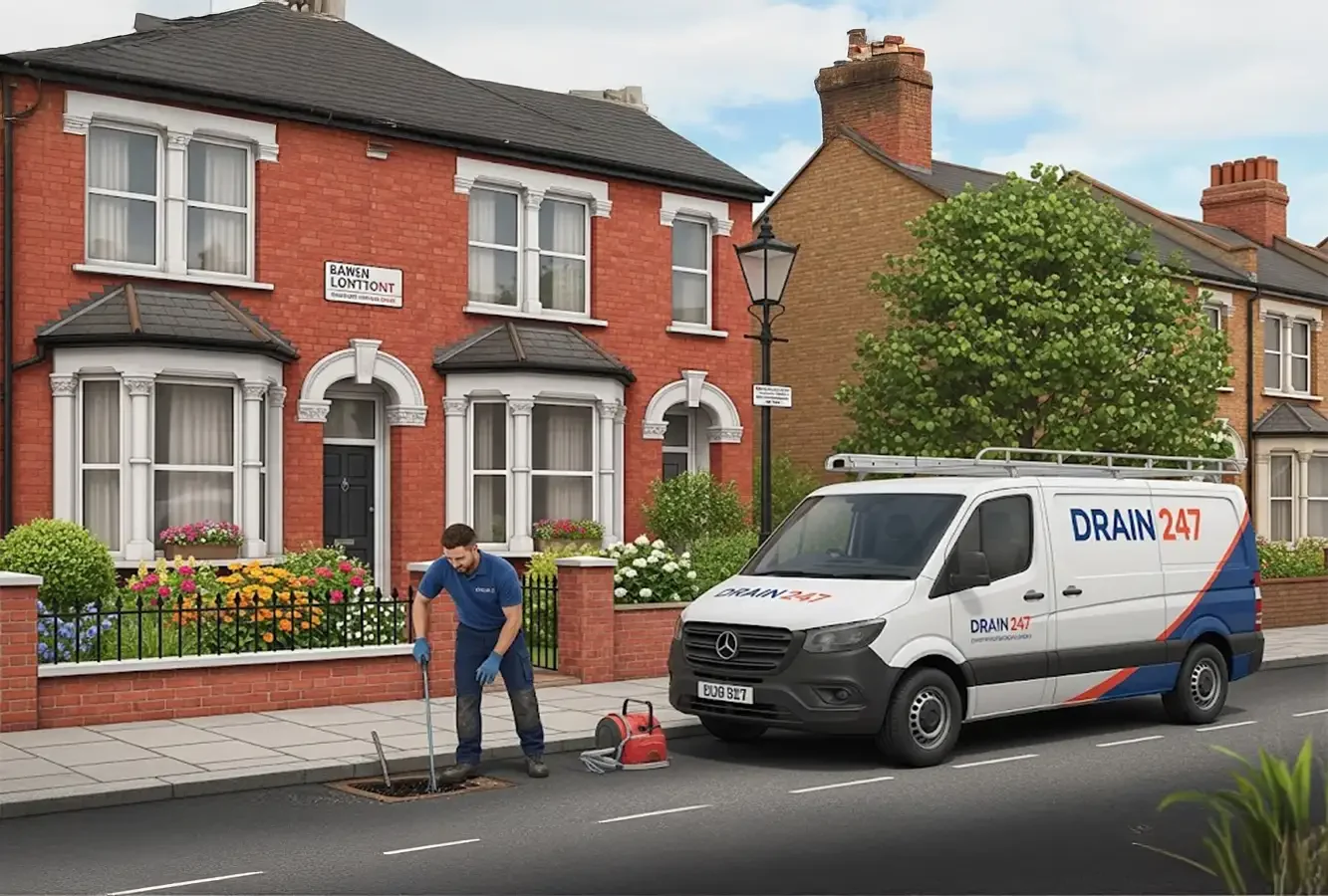 blocked drain clearing